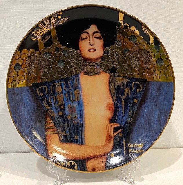 古斯塔夫.克林姆-瓷盤20X20CM