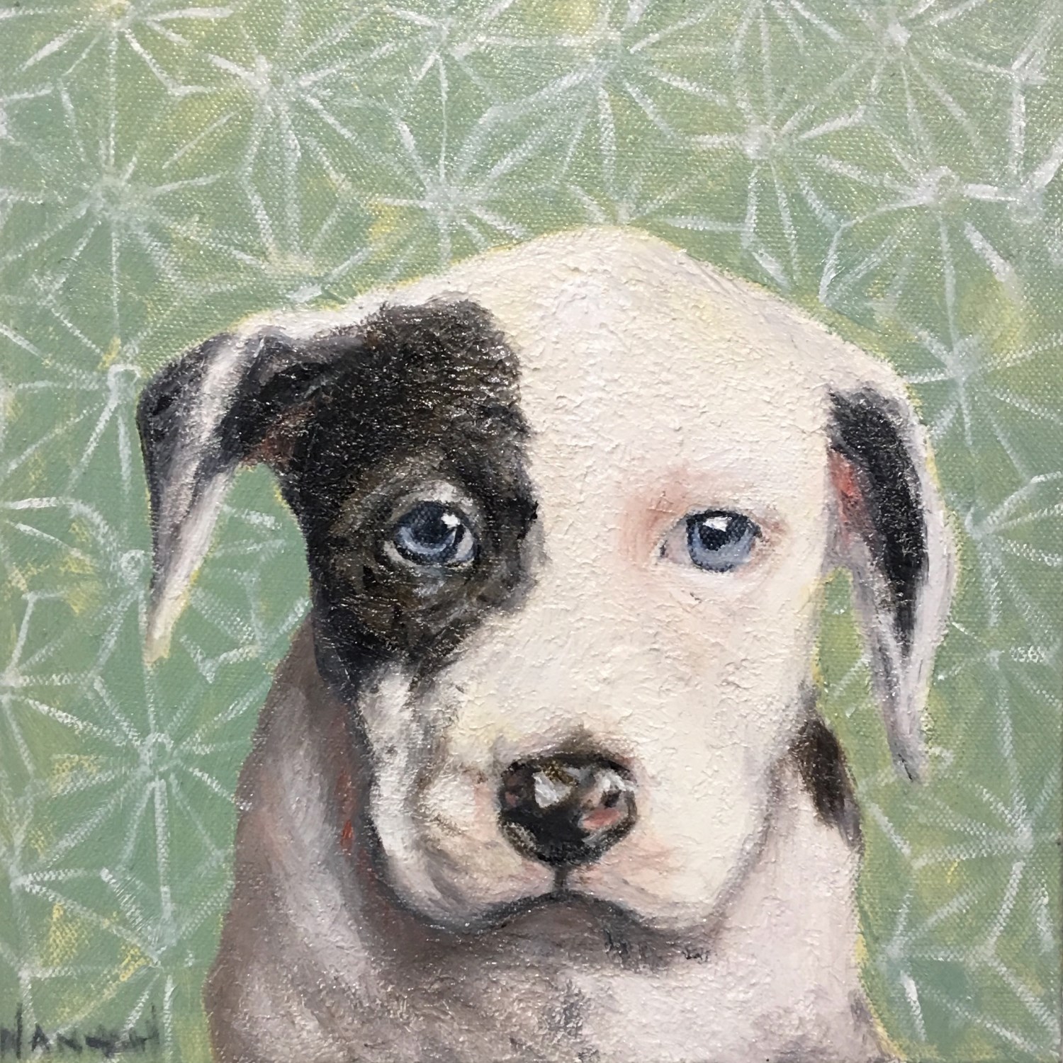 許雅雯油畫  30X30CM