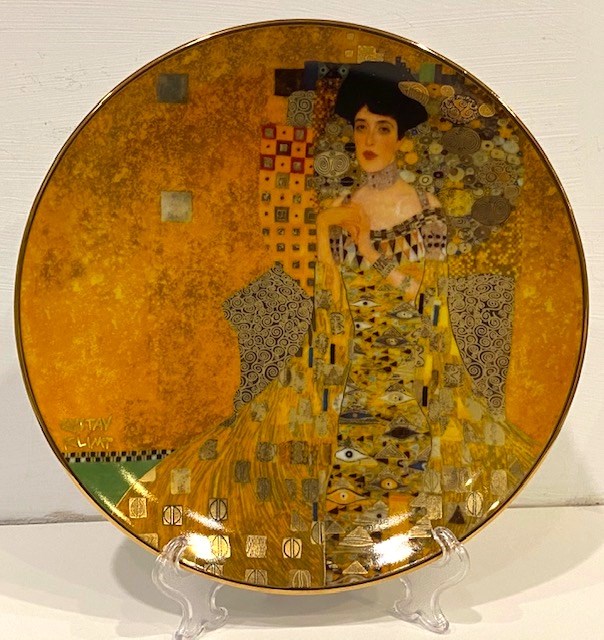 古斯塔夫.克林姆-瓷盤20X20CM