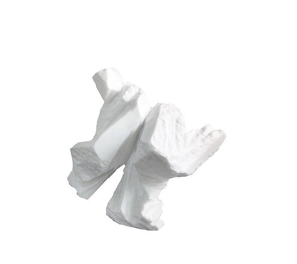 太極係列四 漢白玉石雕29X16X28CM